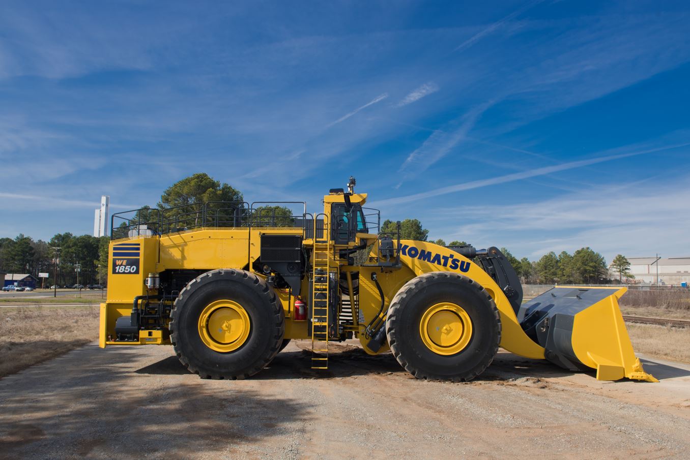معرفی لودر کوماتسو WE1850