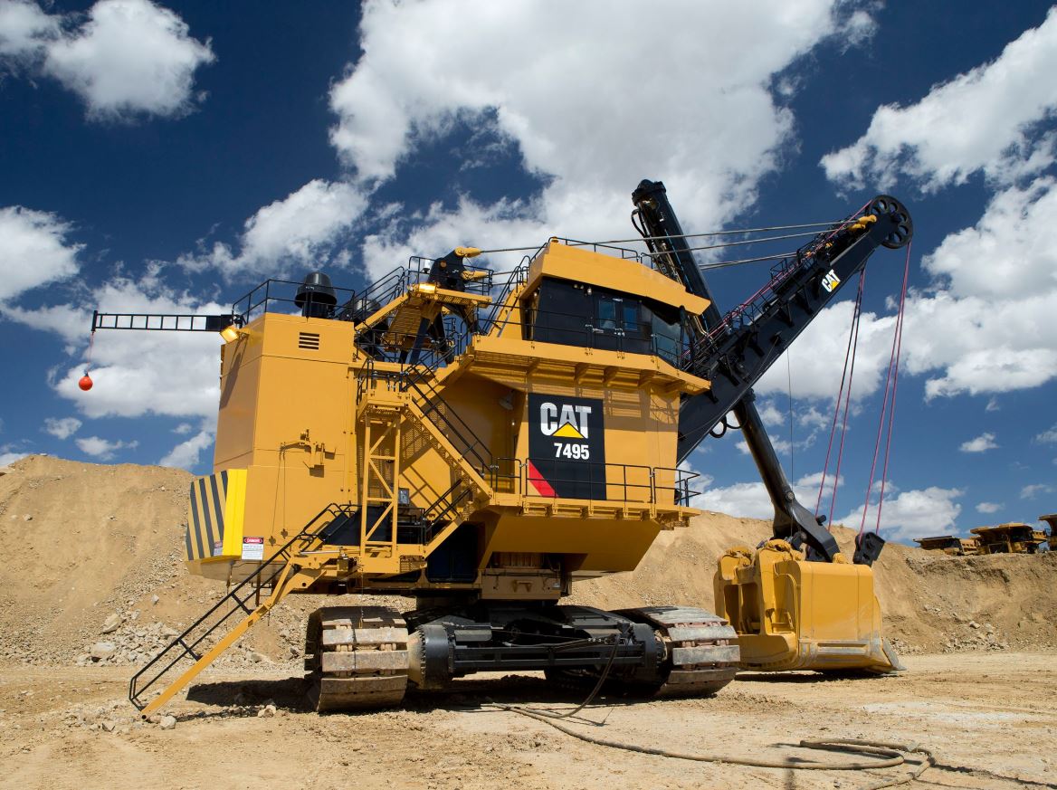 معرفی شاول برقی کاترپیلار مدل 7495