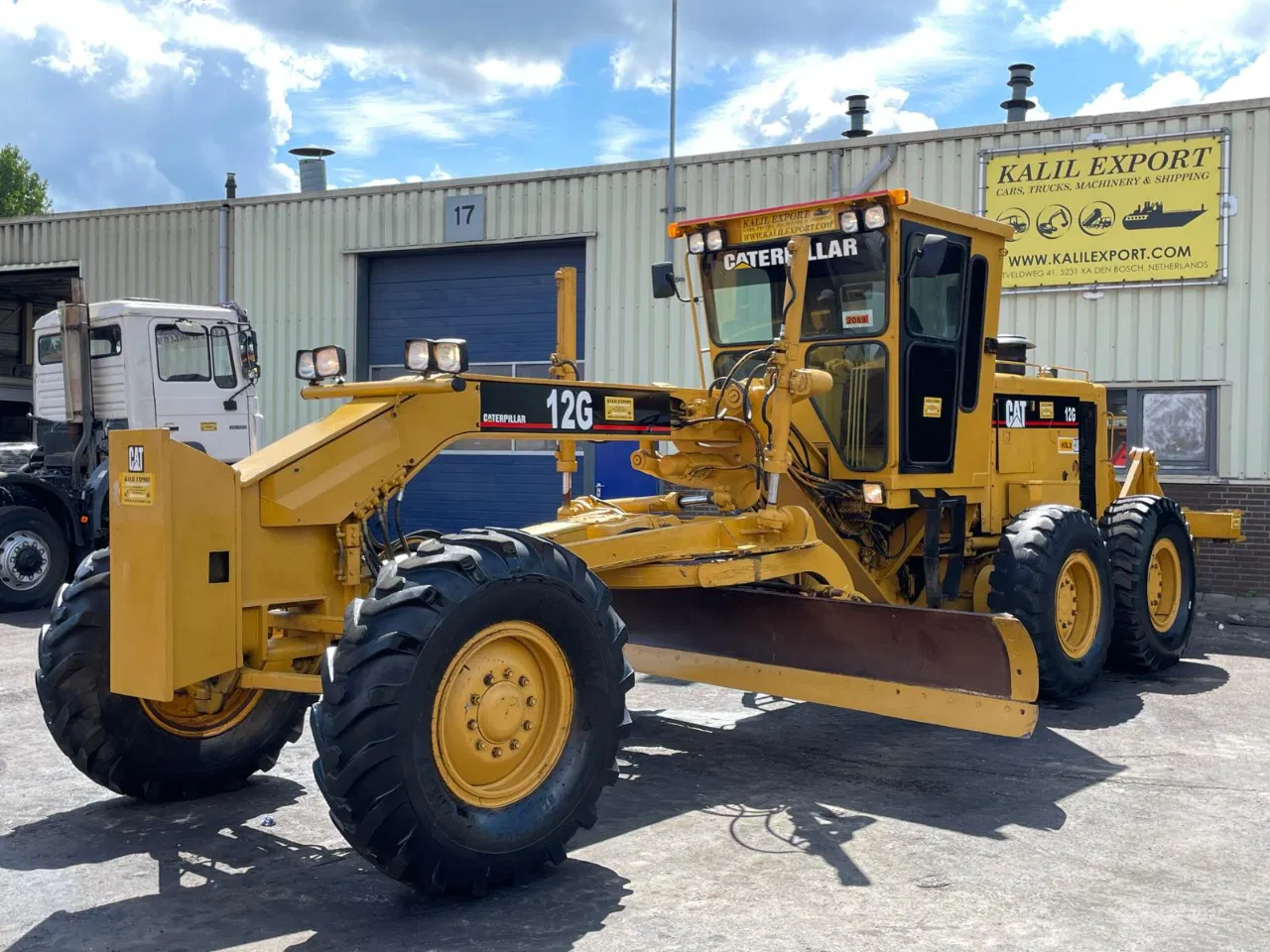 معرفی گریدر کاترپیلار 12G