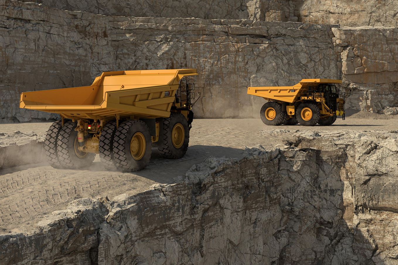 معرفی دامپتراک کاترپیلار ۷۷۷G