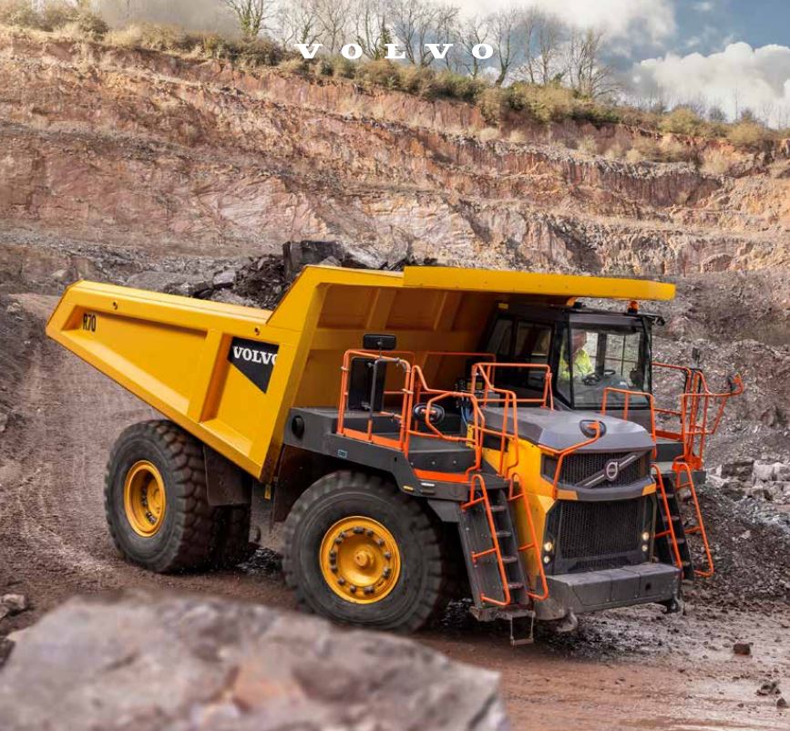 معرفی دامپتراک ولوو R70