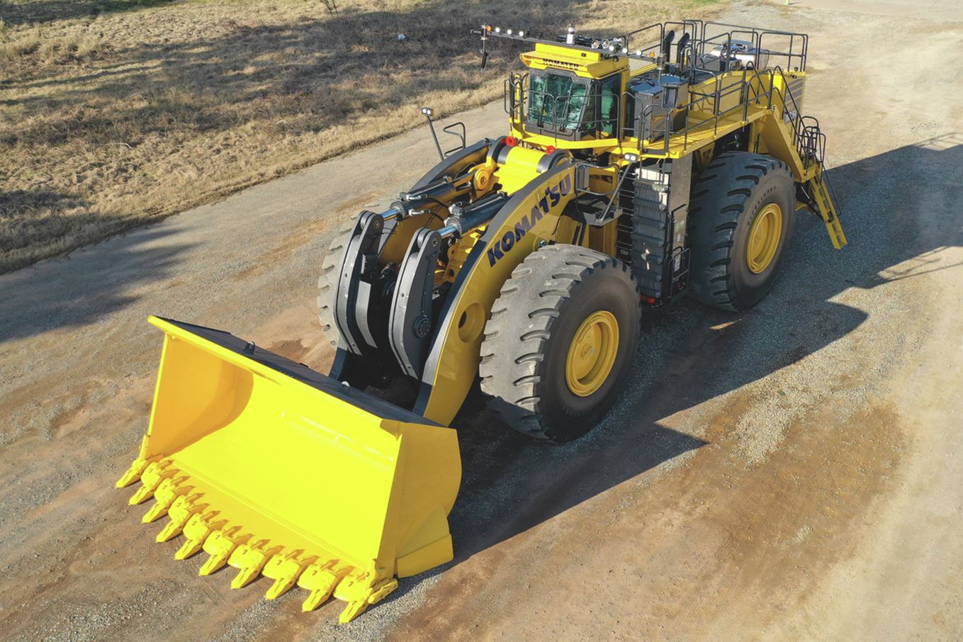 معرفی لودر کوماتسو WE1850