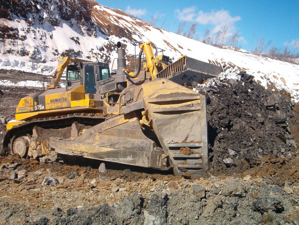 معرفی بلدوزر کوماتسو D575A-3 SD