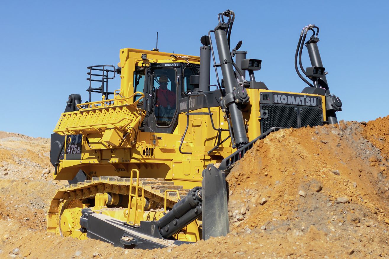 معرفی بلدوزر کوماتسو D475-8