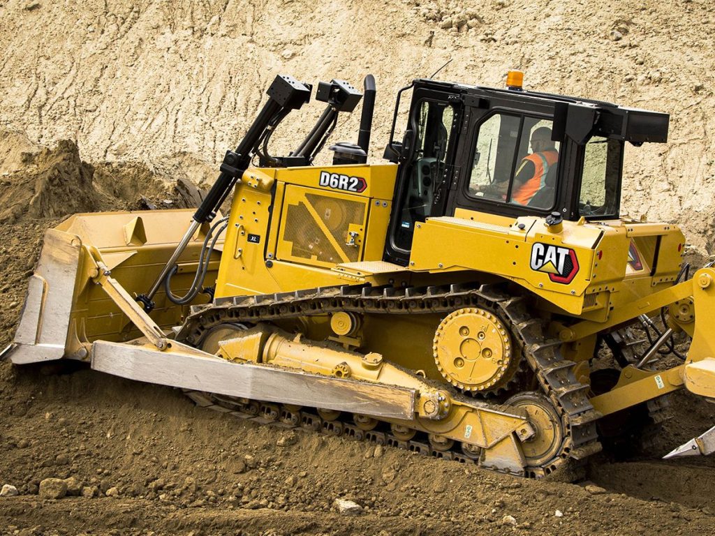 معرفی بلدوزر کاترپیلار D6R2