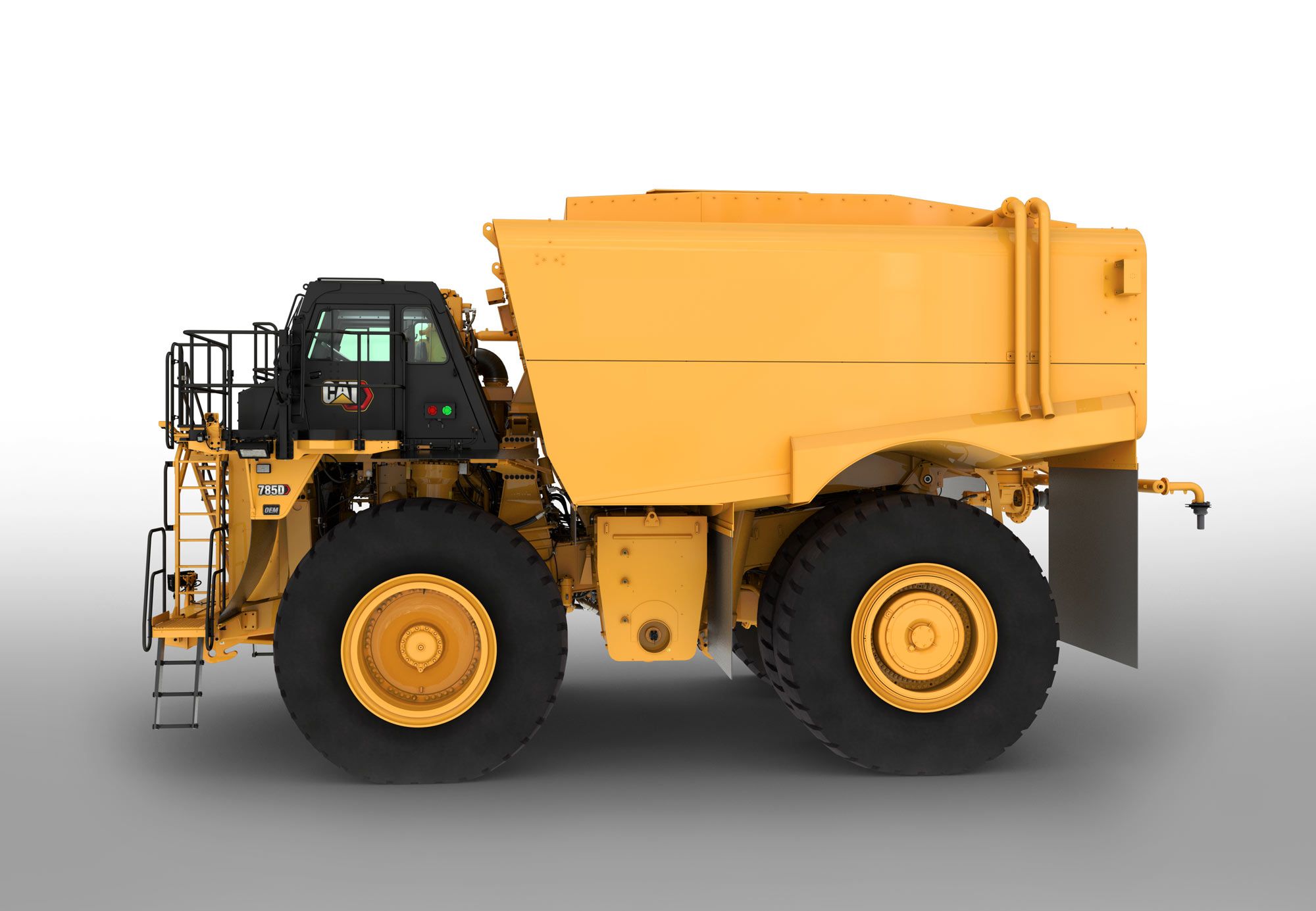 معرفی دامپتراک کاترپیلار 785 Bare Chassis