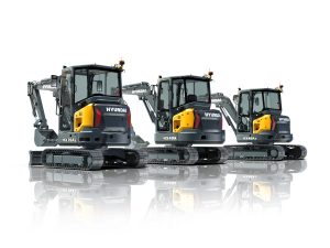 معرفی مینی بیل برقی هیوندای HX19e
