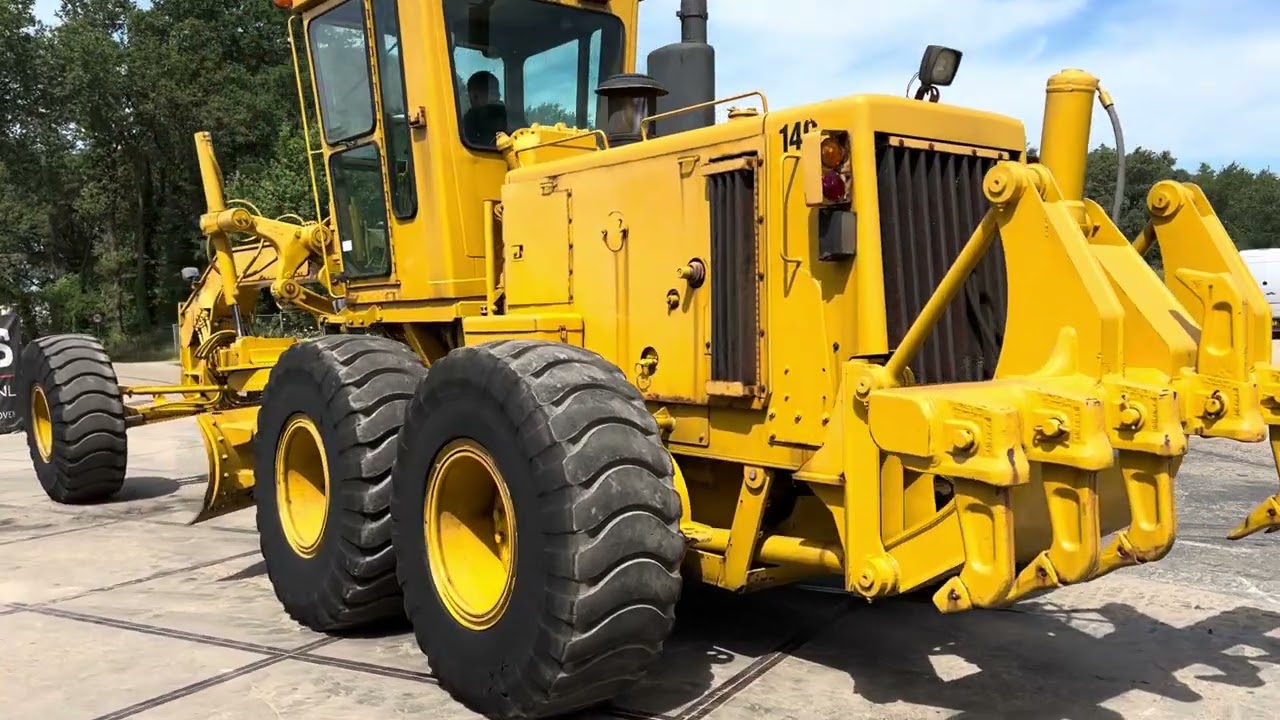 معرفی گریدر کاترپیلار 14G